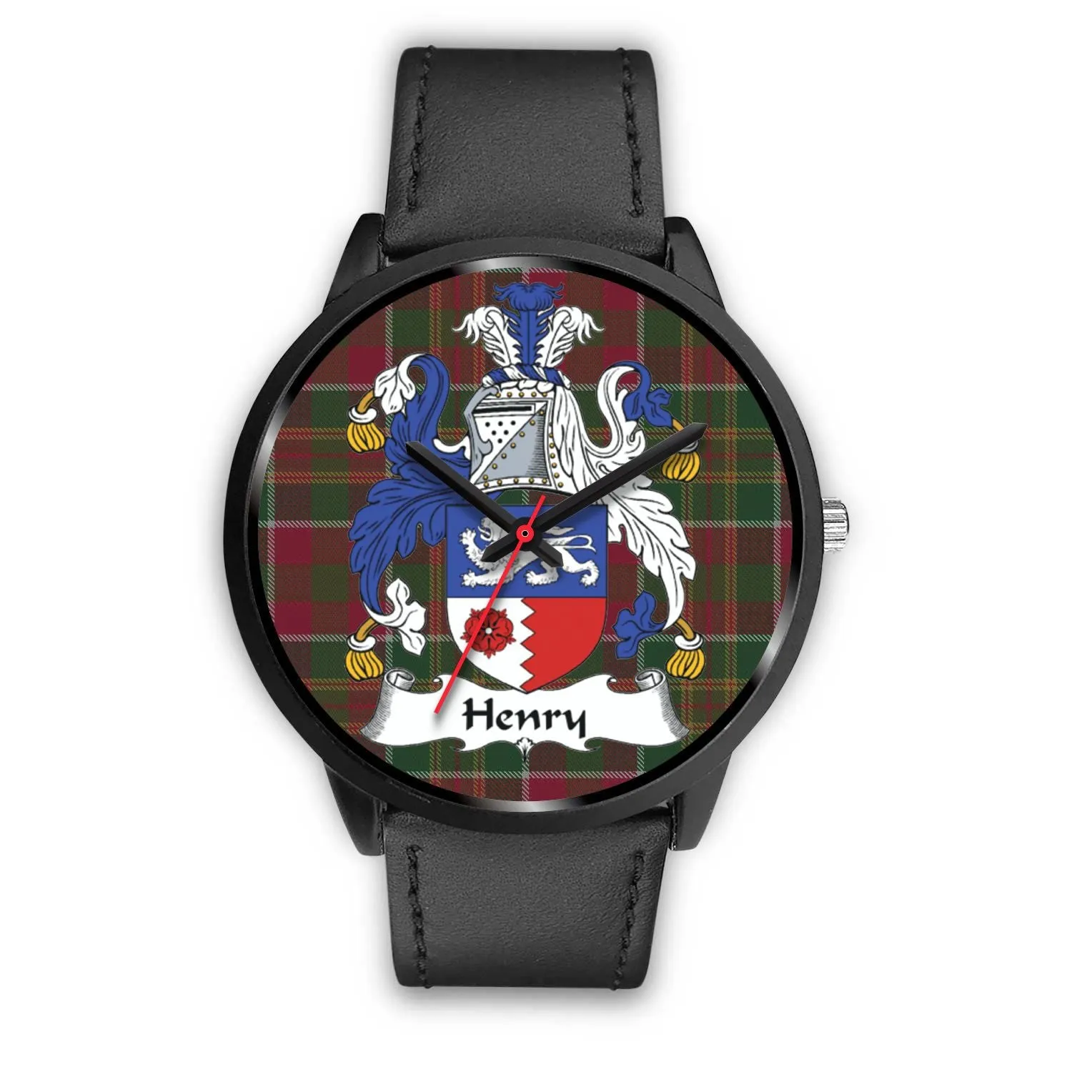 Henry Clan Badge Tartan Black Watch