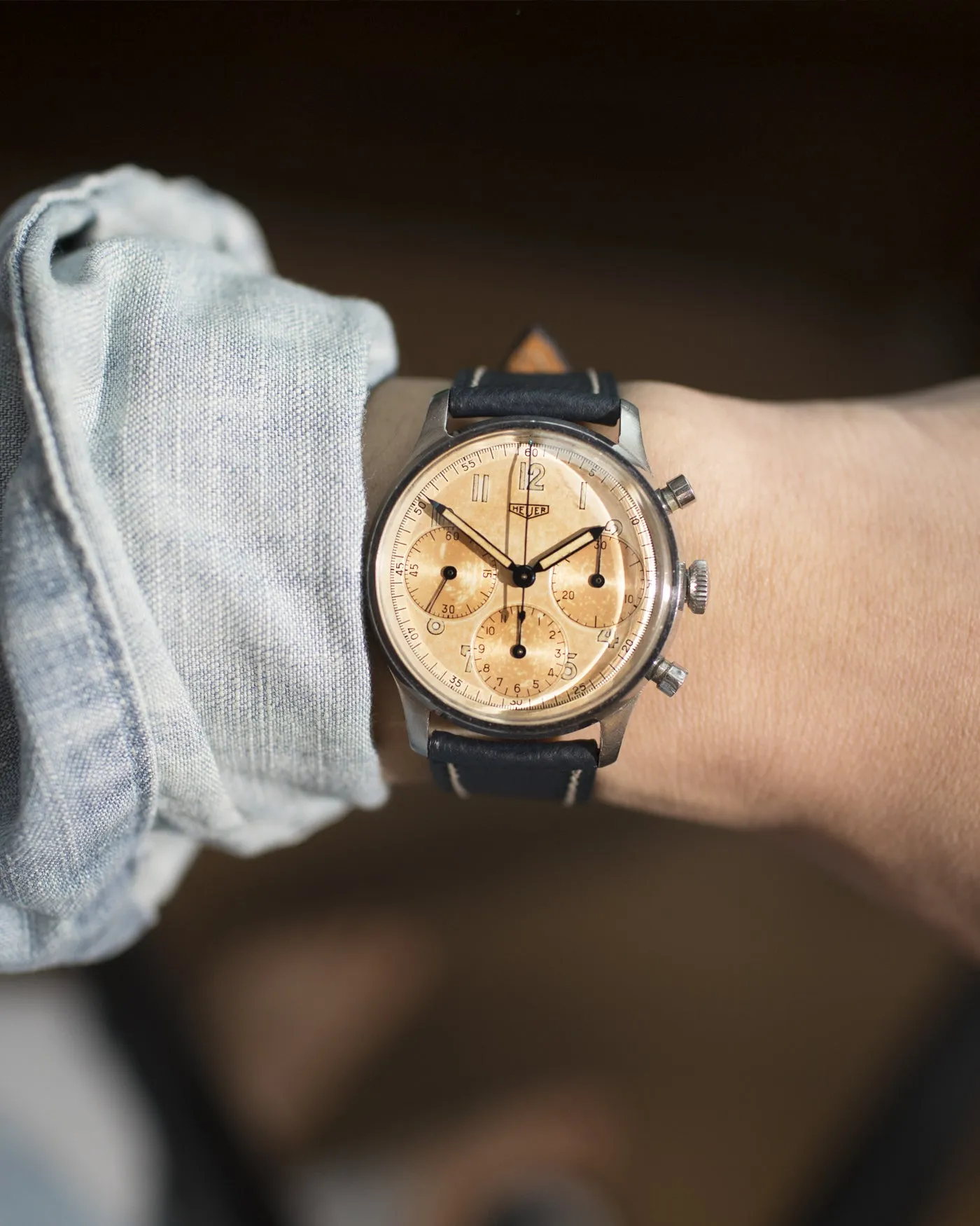 Heuer Ref. 346 Salmon