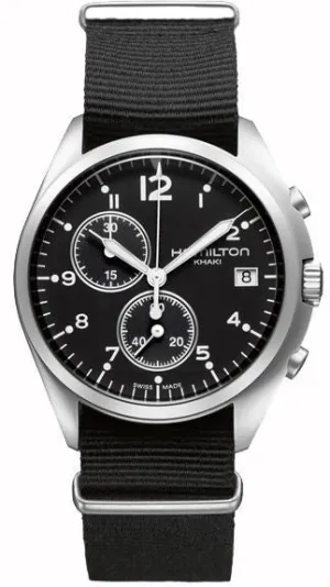 HML Watch Khaki Aviation Pilot Pioneer Chrono Quartz
