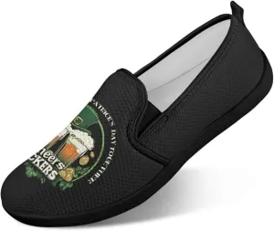 Holiday Dress Walking Shoes Comfy Casual Slip On Women Fashion Sneakers Stretch Mesh Quick - Fit Flat Zero Drops Lightweight Size 5.5-10.5