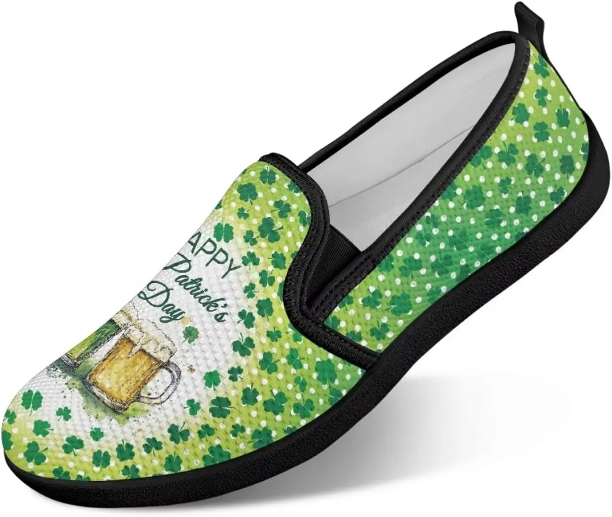 Holiday Dress Walking Shoes Comfy Casual Slip On Women Fashion Sneakers Stretch Mesh Quick - Fit Flat Zero Drops Lightweight Size 5.5-10.5