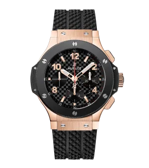Hublot Big Bang Original Gold Ceramic, 44mm with Black Dial