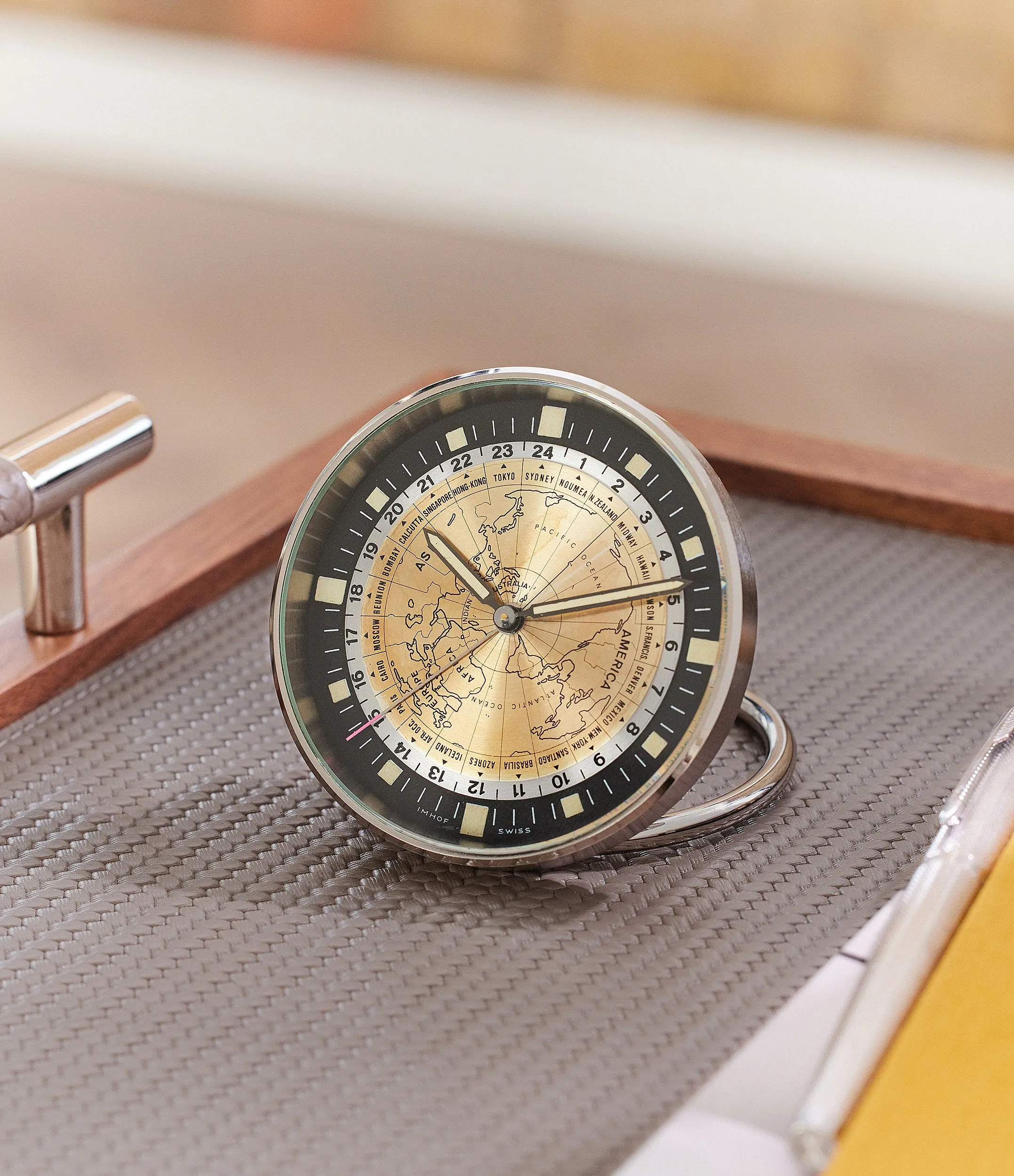 IMHOF World Time Clock | "Heure Universelle"