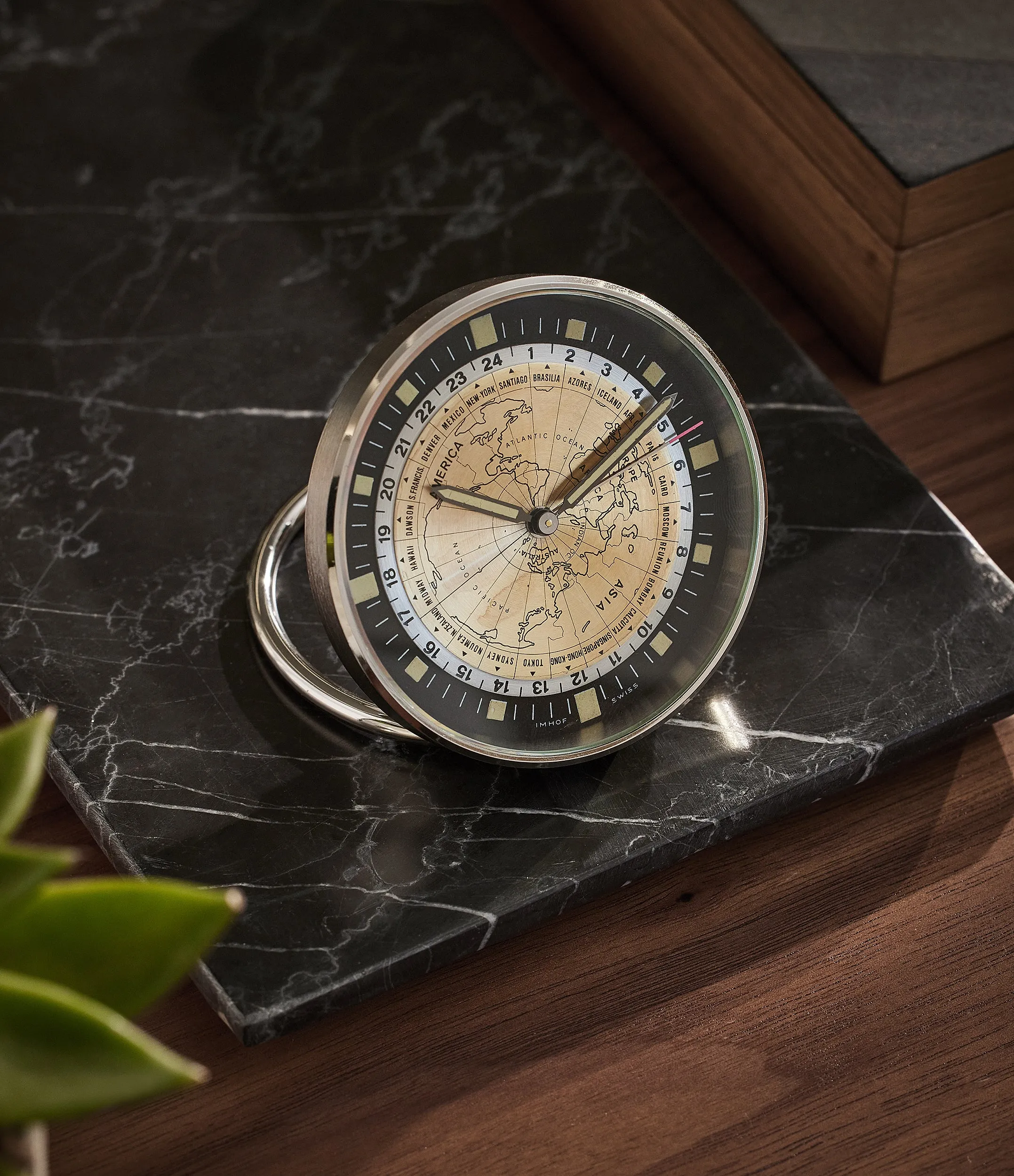 IMHOF World Time Clock | "Heure Universelle"