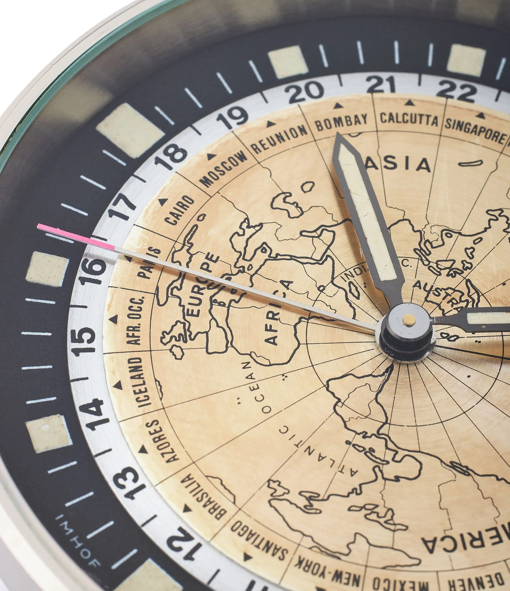 IMHOF World Time Clock | "Heure Universelle"