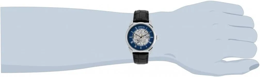Invicta Men's 23534 Specialty Mechanical Hand Wind Stainless Steel Leather Watch