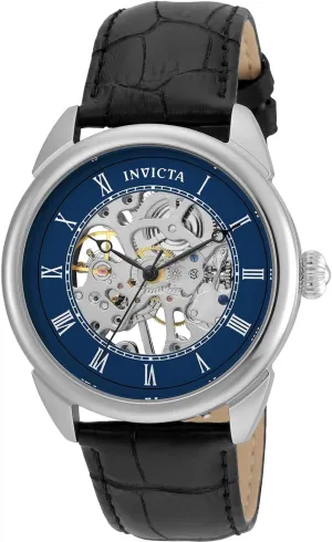 Invicta Men's 23534 Specialty Mechanical Hand Wind Stainless Steel Leather Watch