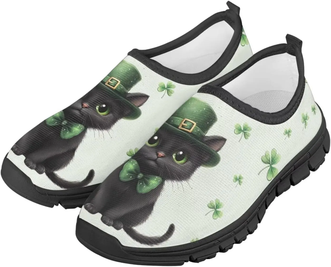 Kids Shoes Boys Girls Slip On Walking Tennis Shoes Soft Loafers Non Slip Lightweight Casual Athletic Sneaker Black Sole Size 11-15