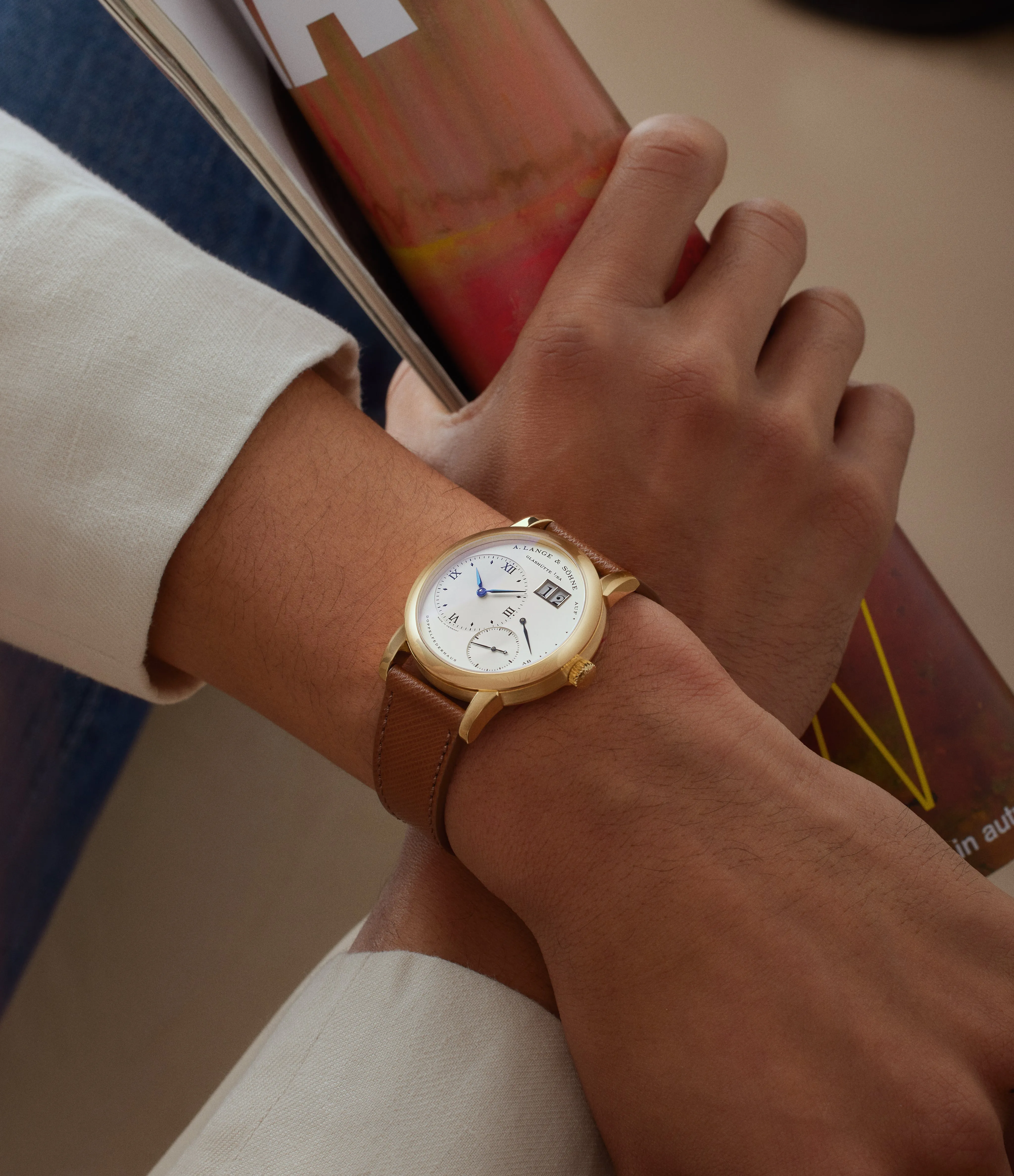 Lange 1 | 101.002 | Closed Caseback | Yellow Gold
