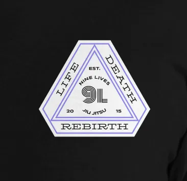 Life and Death Tee - Black