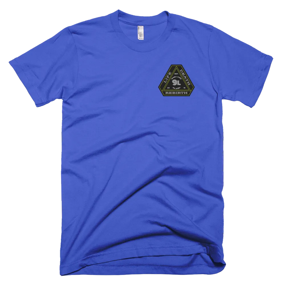 Life and Death Tee - Blue