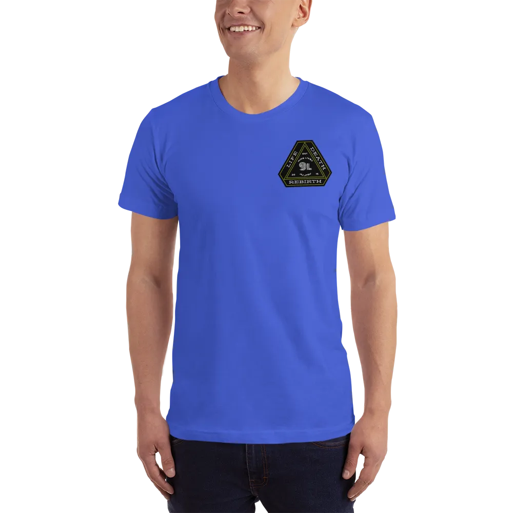 Life and Death Tee - Blue