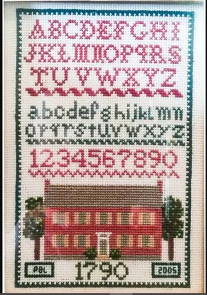 Locust Grove Petite Counted Cross Stitch Sampler Kit