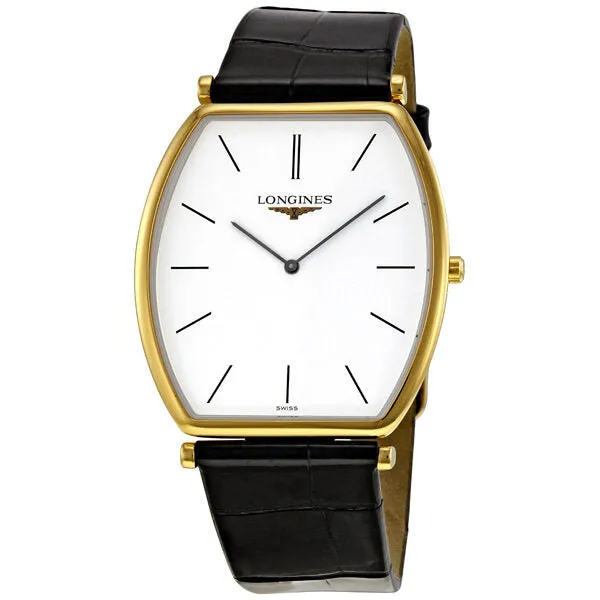 Longines La Grande Classic White Dial Yellow Gold Men's Watch L47862122 L4.786.2.12.2