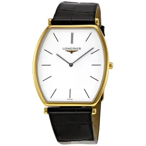 Longines La Grande Classic White Dial Yellow Gold Men's Watch L47862122 L4.786.2.12.2