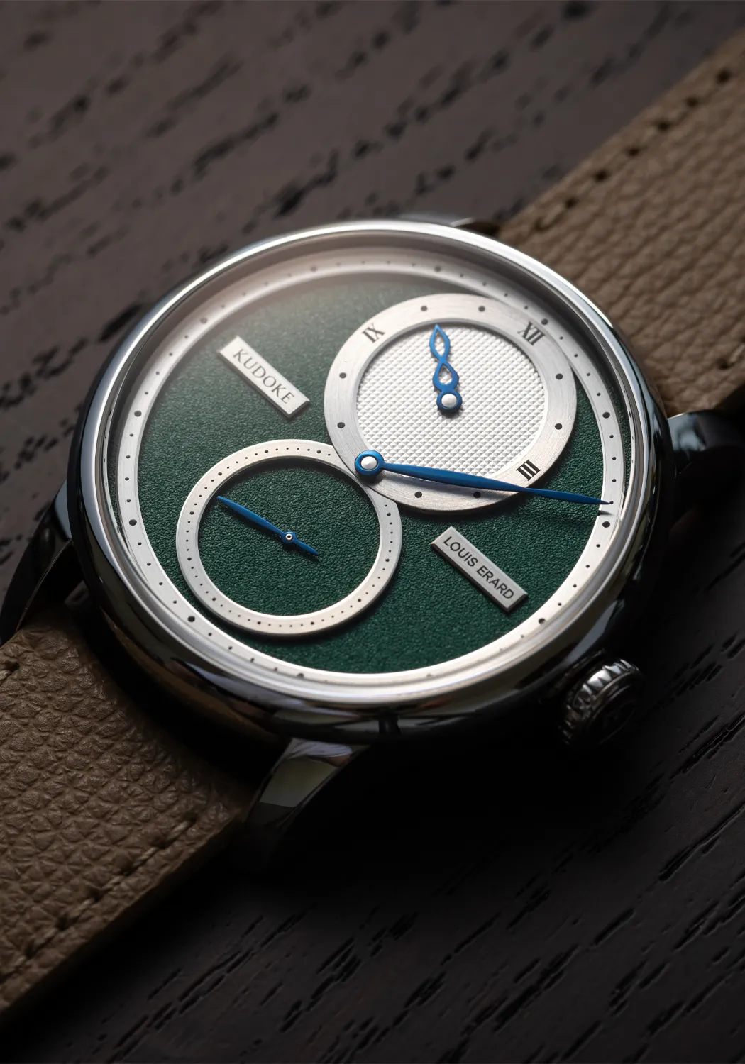 Louis Erard Le Régulateur Louis Erard x Kudoke Forest Green | LE100