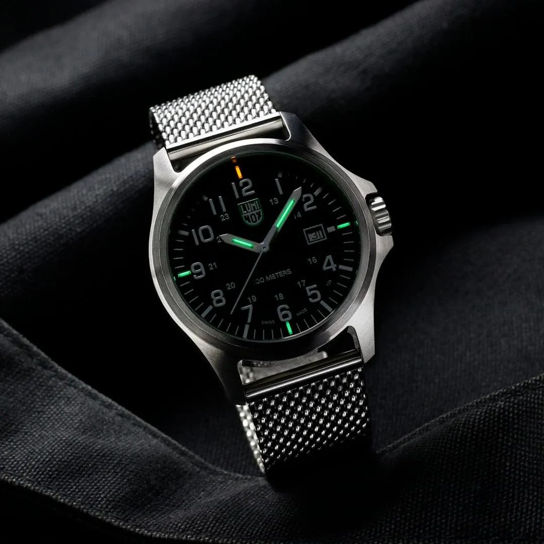 Luminox Patagonia Black Dial Black Stainless Steel Watch X2.2501.M
