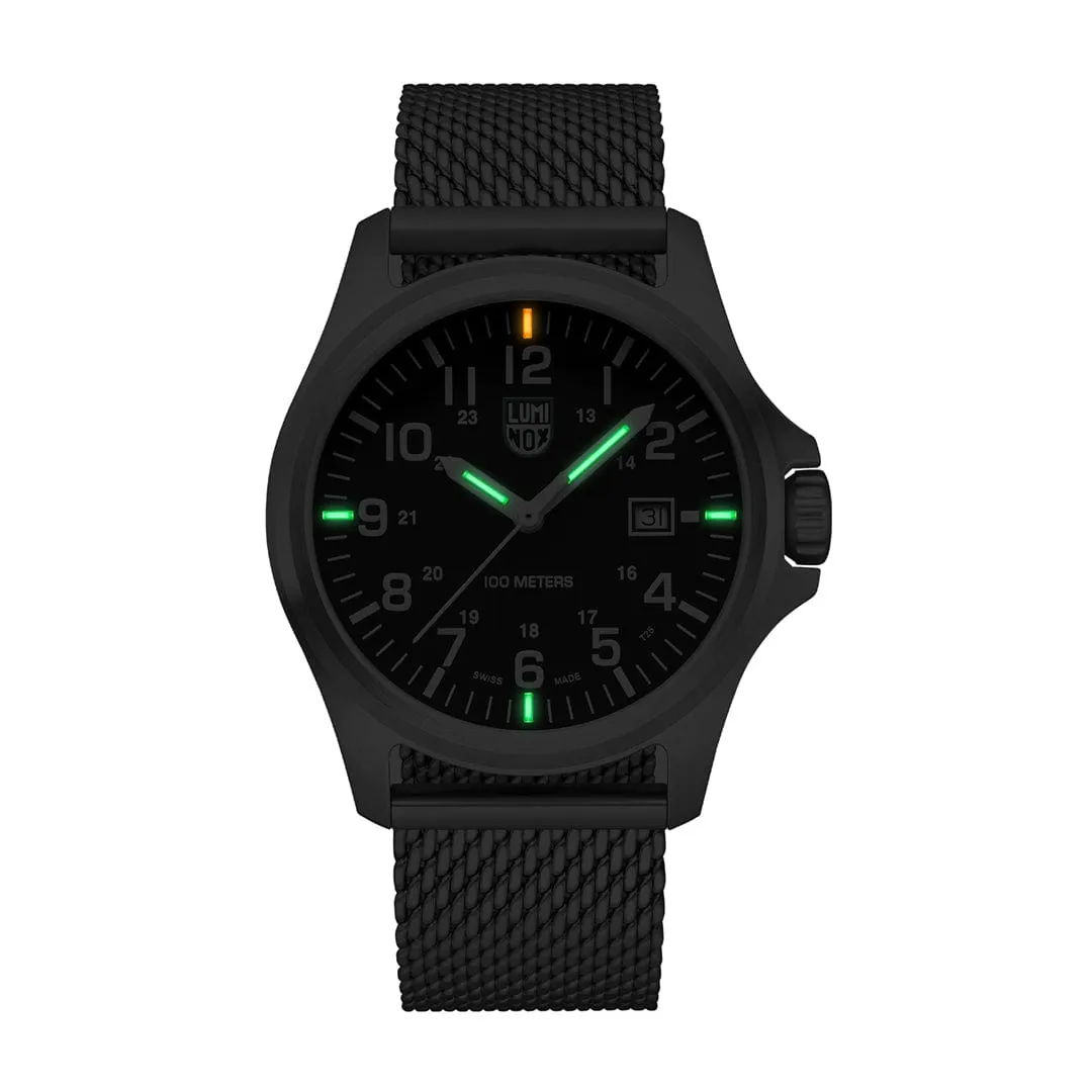 Luminox Patagonia Black Dial Black Stainless Steel Watch X2.2501.M