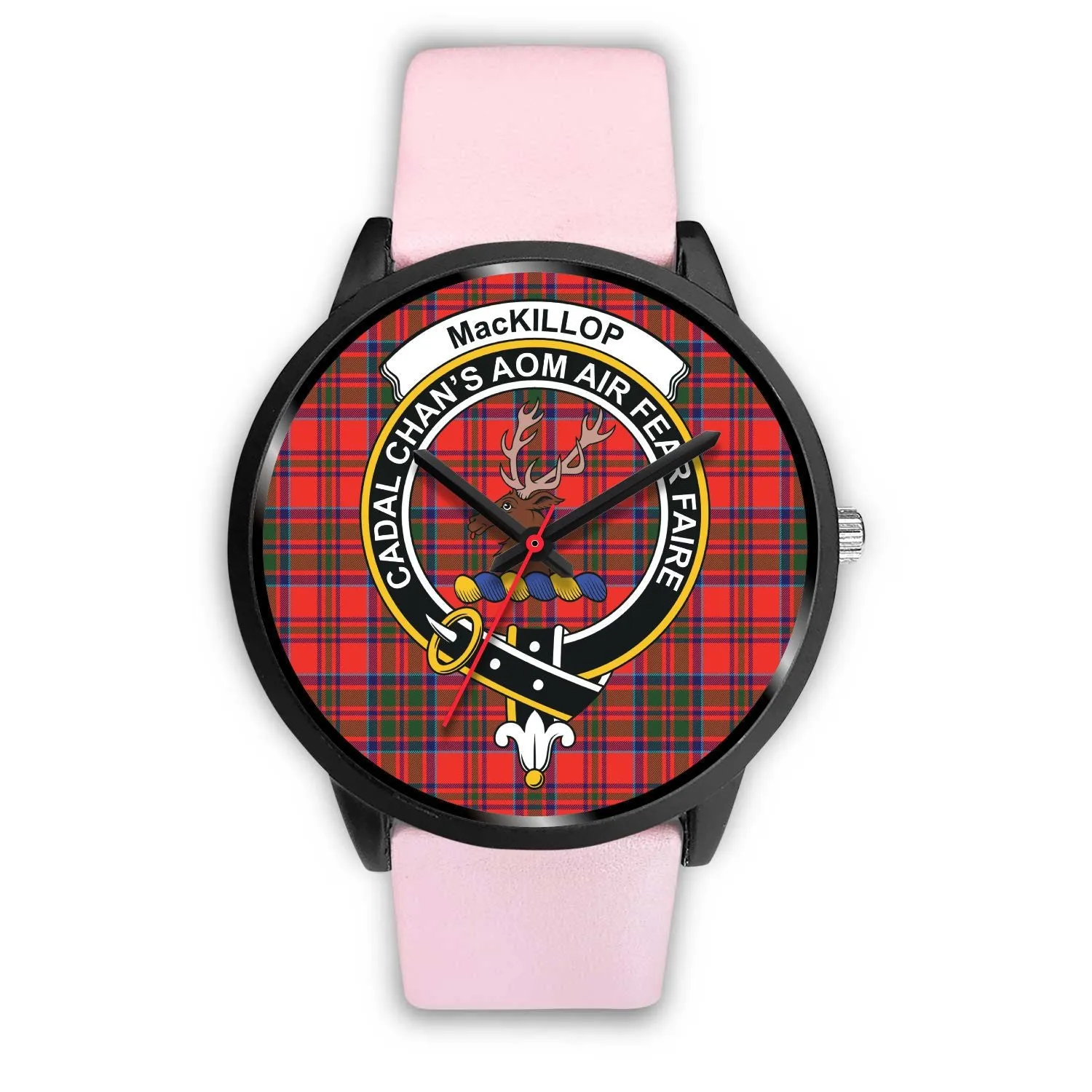 MacKillop Clan Badge Tartan Black Watch