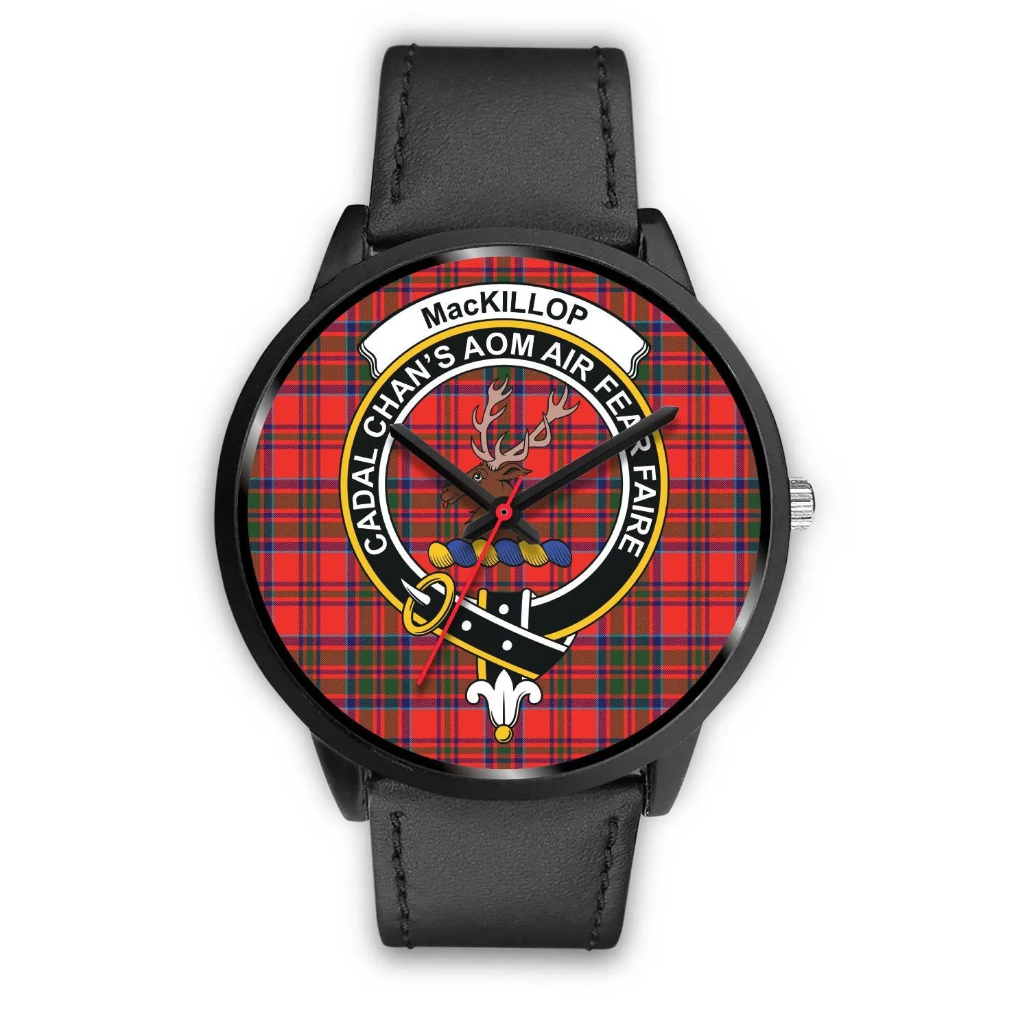 MacKillop Clan Badge Tartan Black Watch