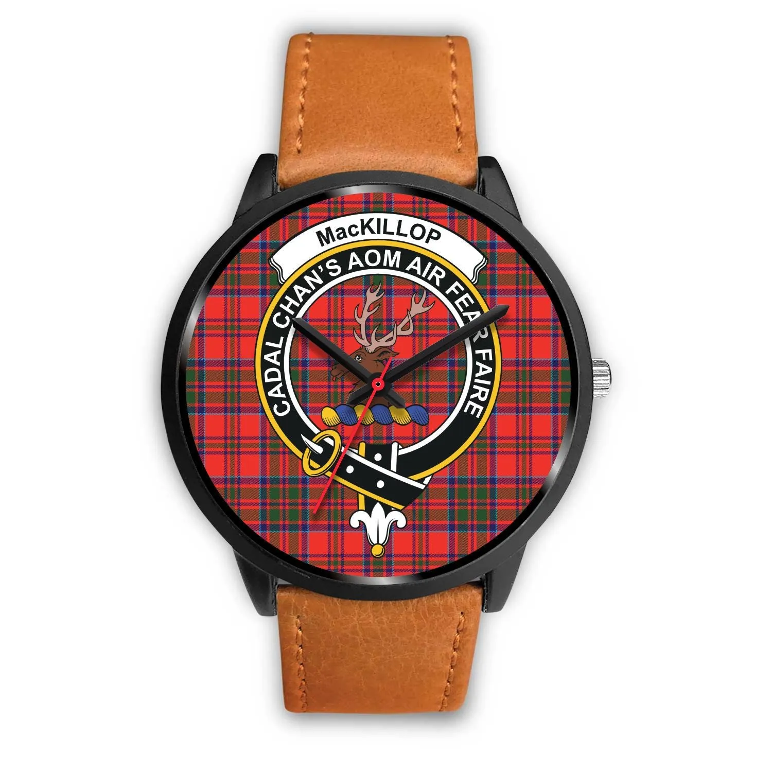 MacKillop Clan Badge Tartan Black Watch