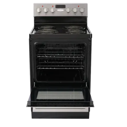 Marathon MER241SS-2 24" Stainless Steel Electric Coil Range 