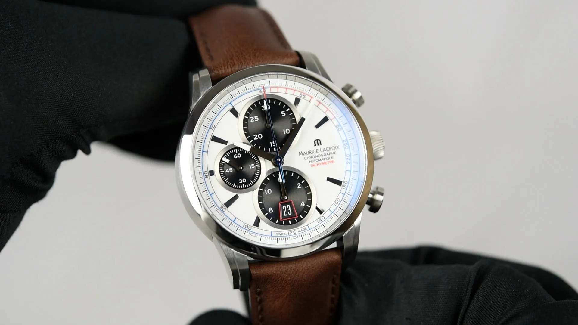 Maurice Lacroix Pontos Automatic Chronograph PT6288-SS001-130-1 (Nearly new)