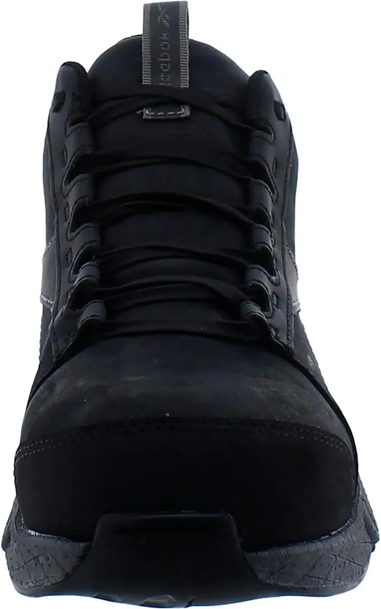 Men's Rb4302 Fusion Formidable Safety Composite Toe Athletic Work Mid Cut Shoe Black and Grey Industrial & Construction Boot