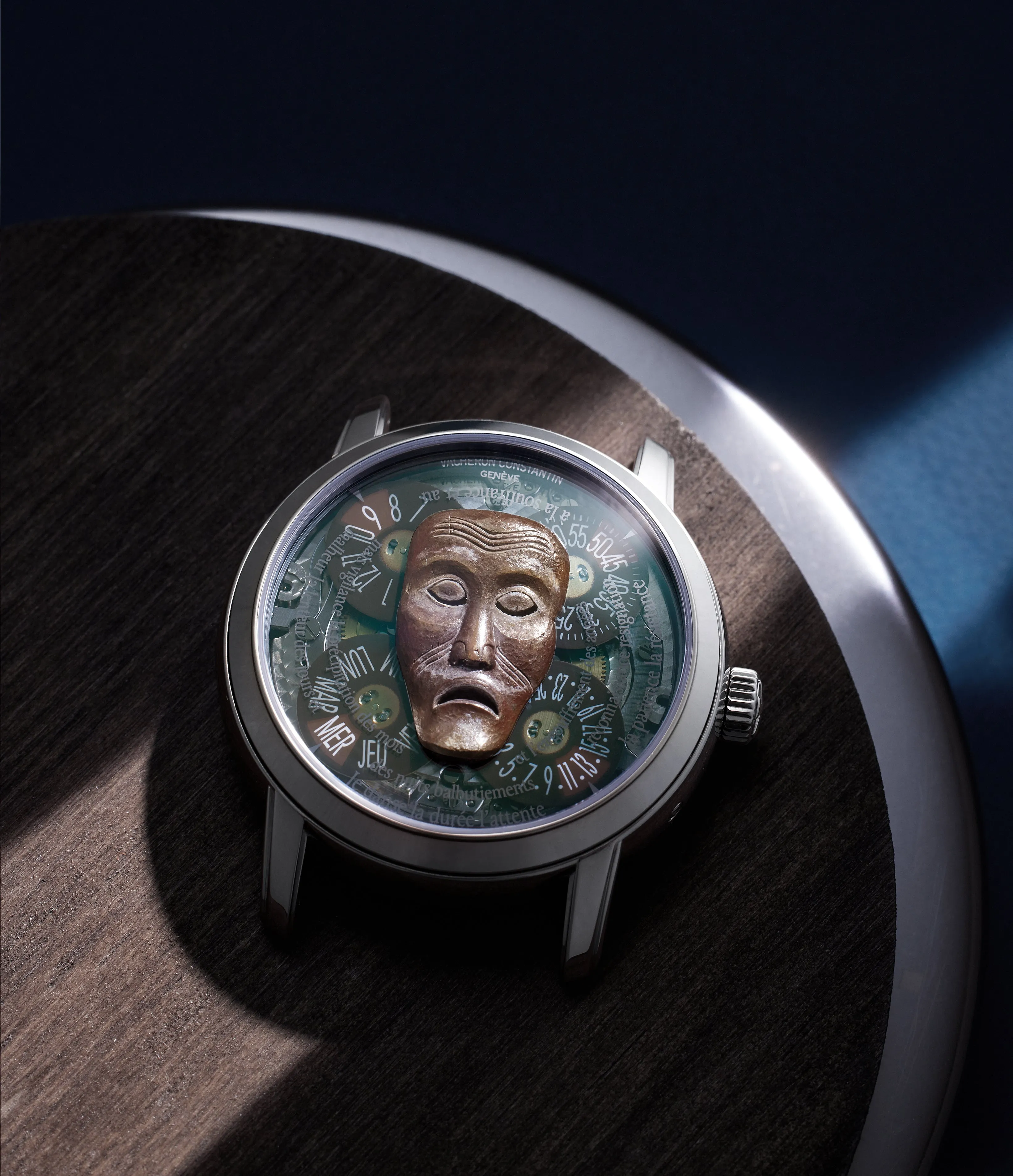 Metiers d’Arts “Les Masques” | White Gold