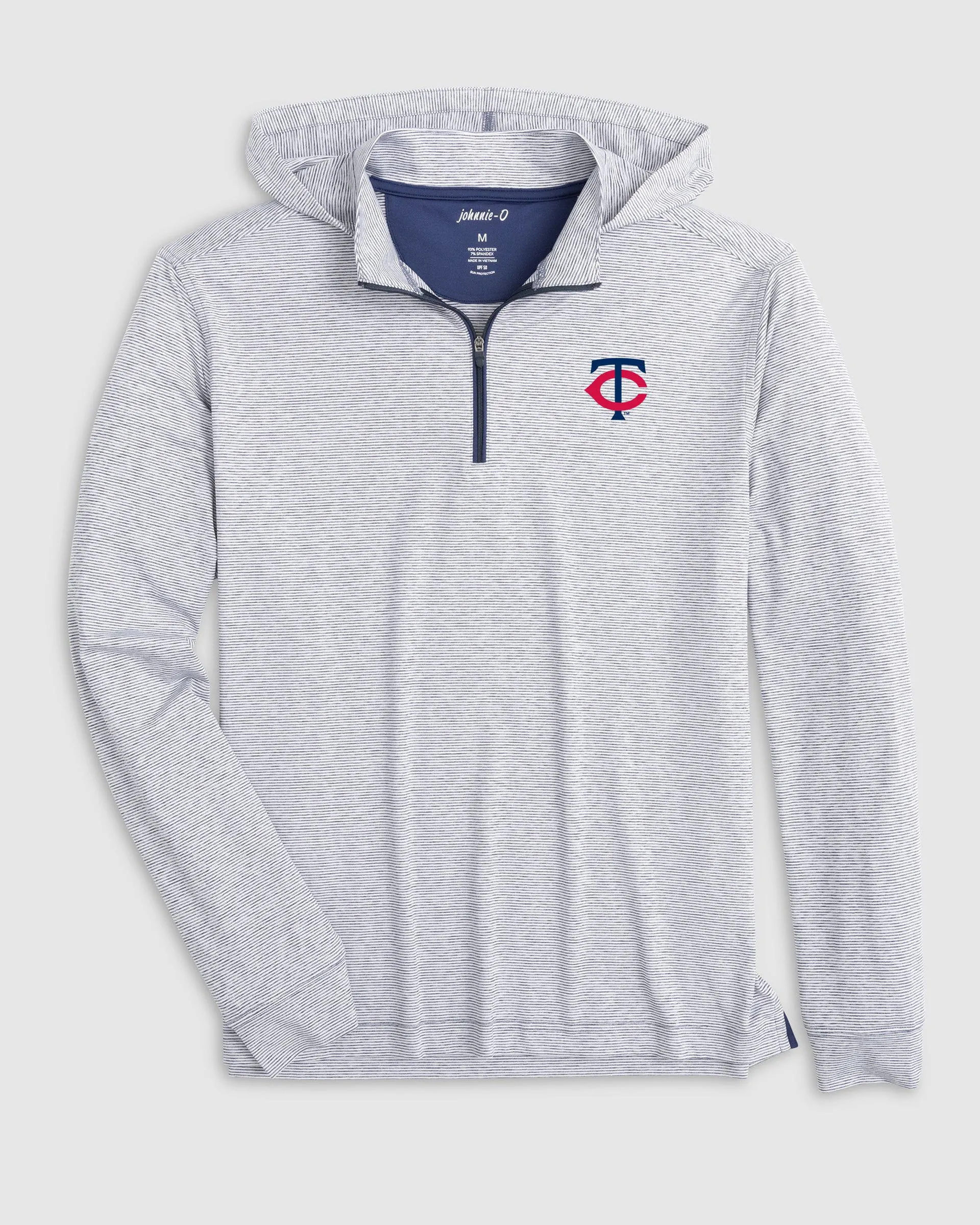 Minnesota Twins Hybrid Performance 1/4 Zip Hoodie