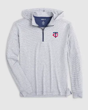 Minnesota Twins Hybrid Performance 1/4 Zip Hoodie