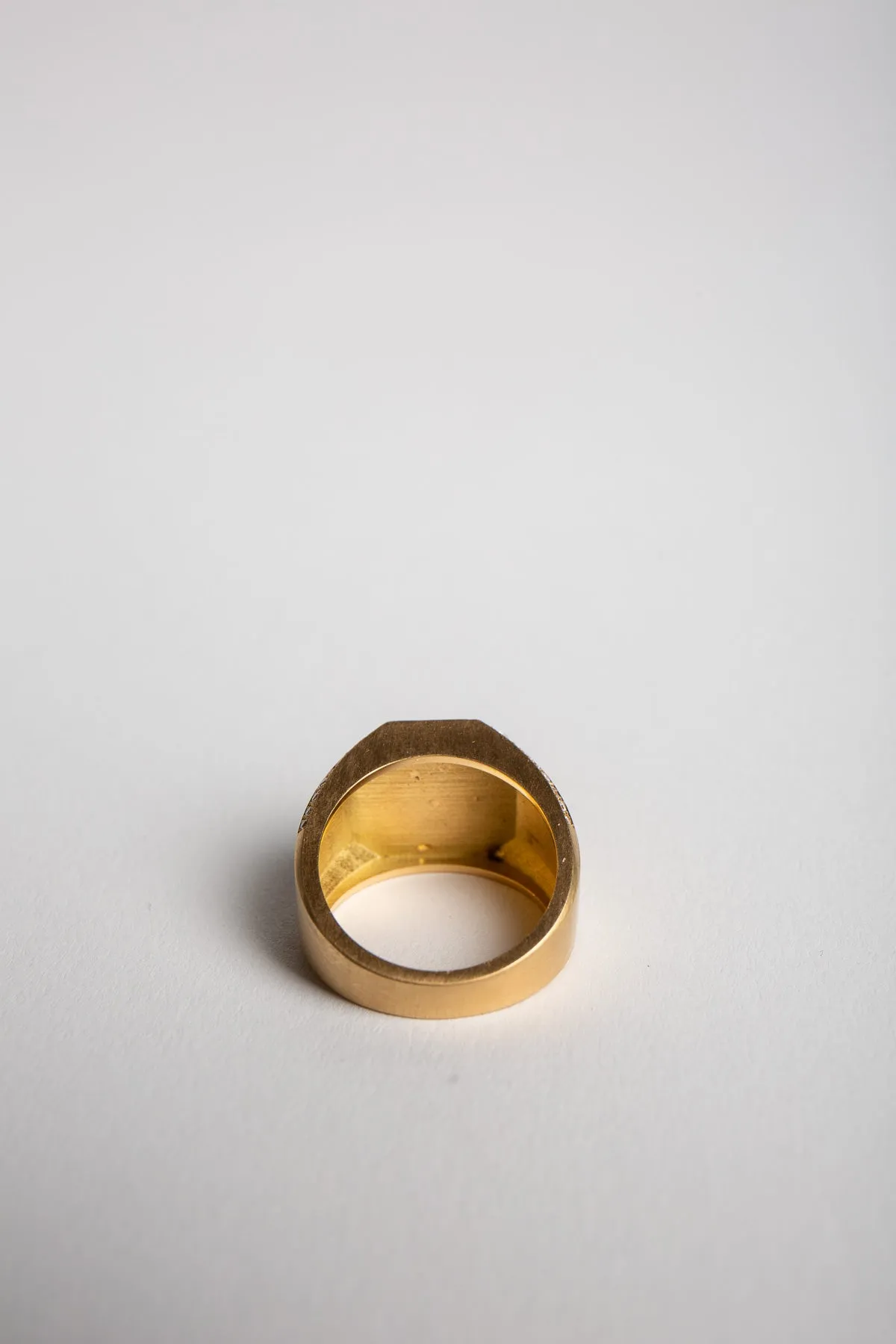 MYSTERYJOY | ANTIQUE ROSE SIGNET RING