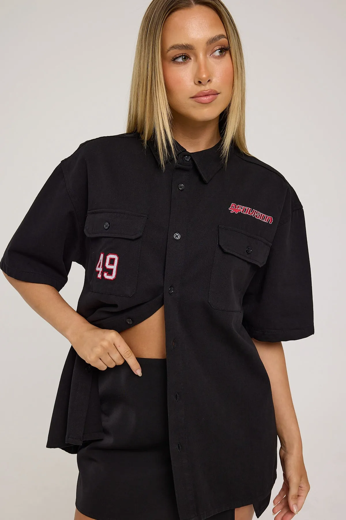 Neovision Precision Oversize Shirt Black