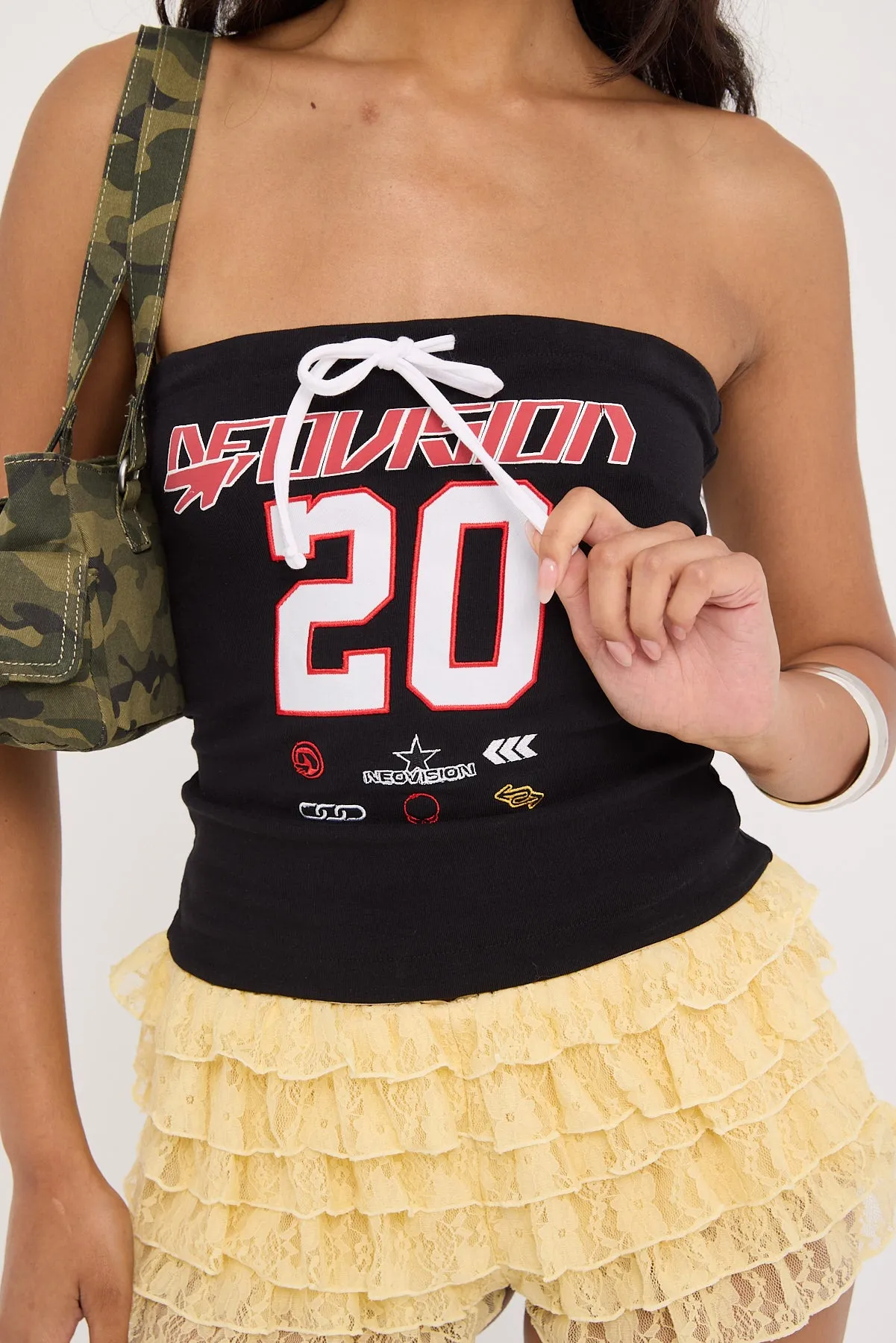 Neovision Precision Strapless Top Black