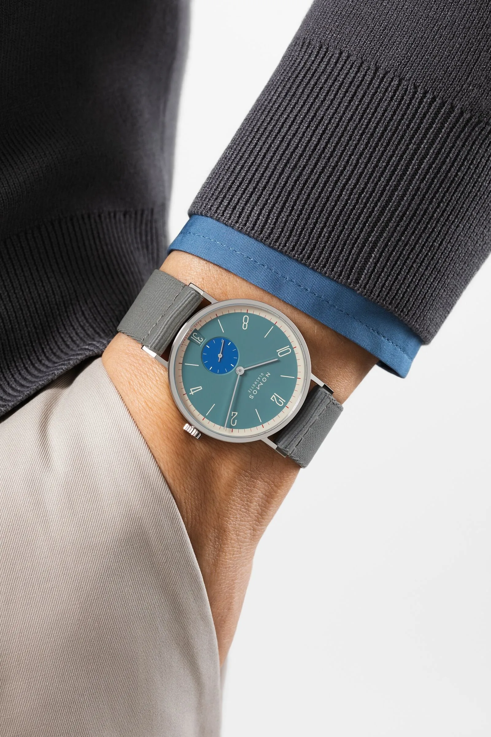 NOMOS Tangente 38 Date Super Sardine | Ref. 179.S16 | LE175 | SOLD