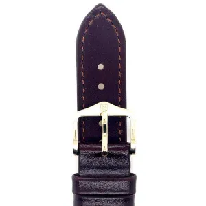 Osiris - 18mm Brown Leather Watch Strap