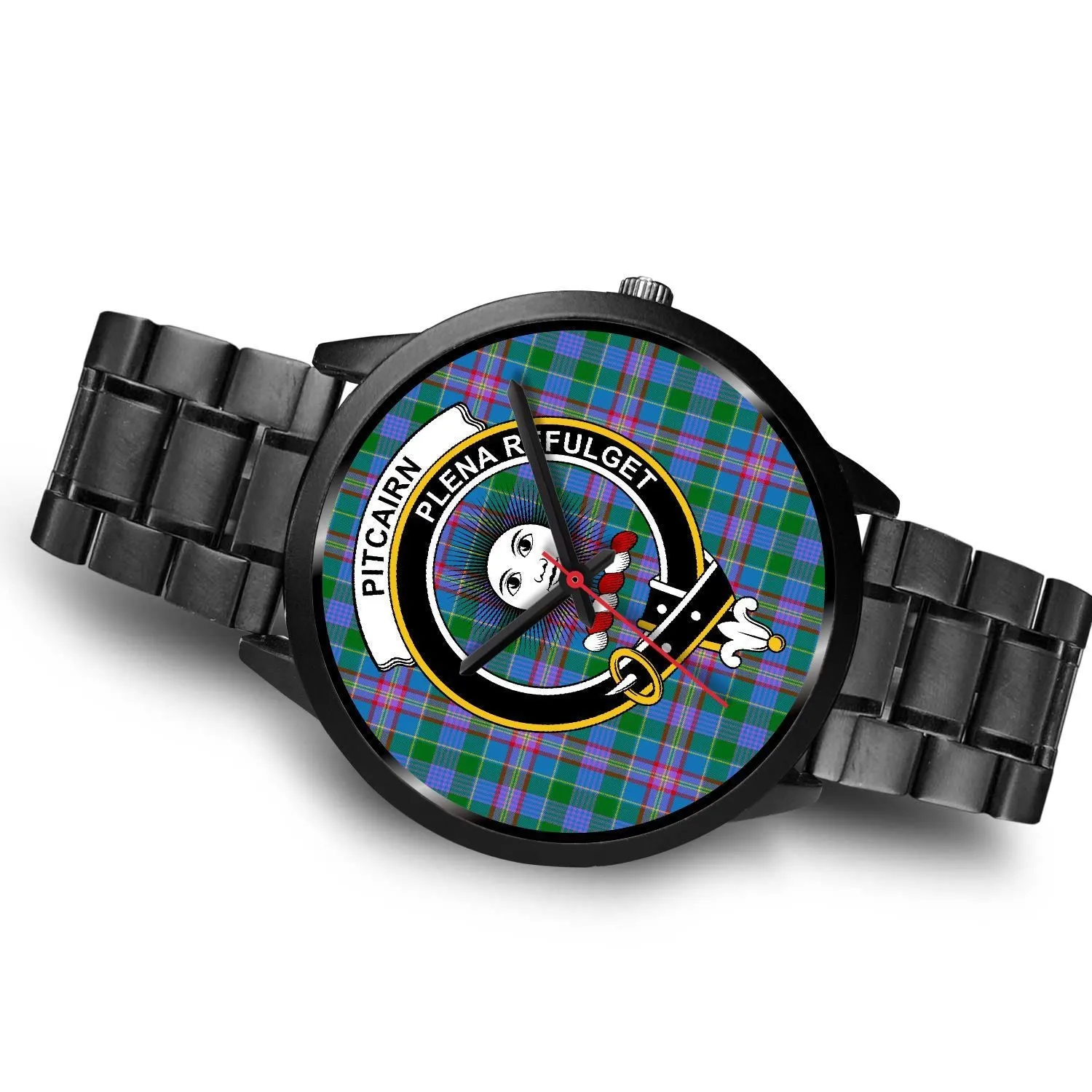 Pitcairn Hunting Clan Badge Tartan Black Watch