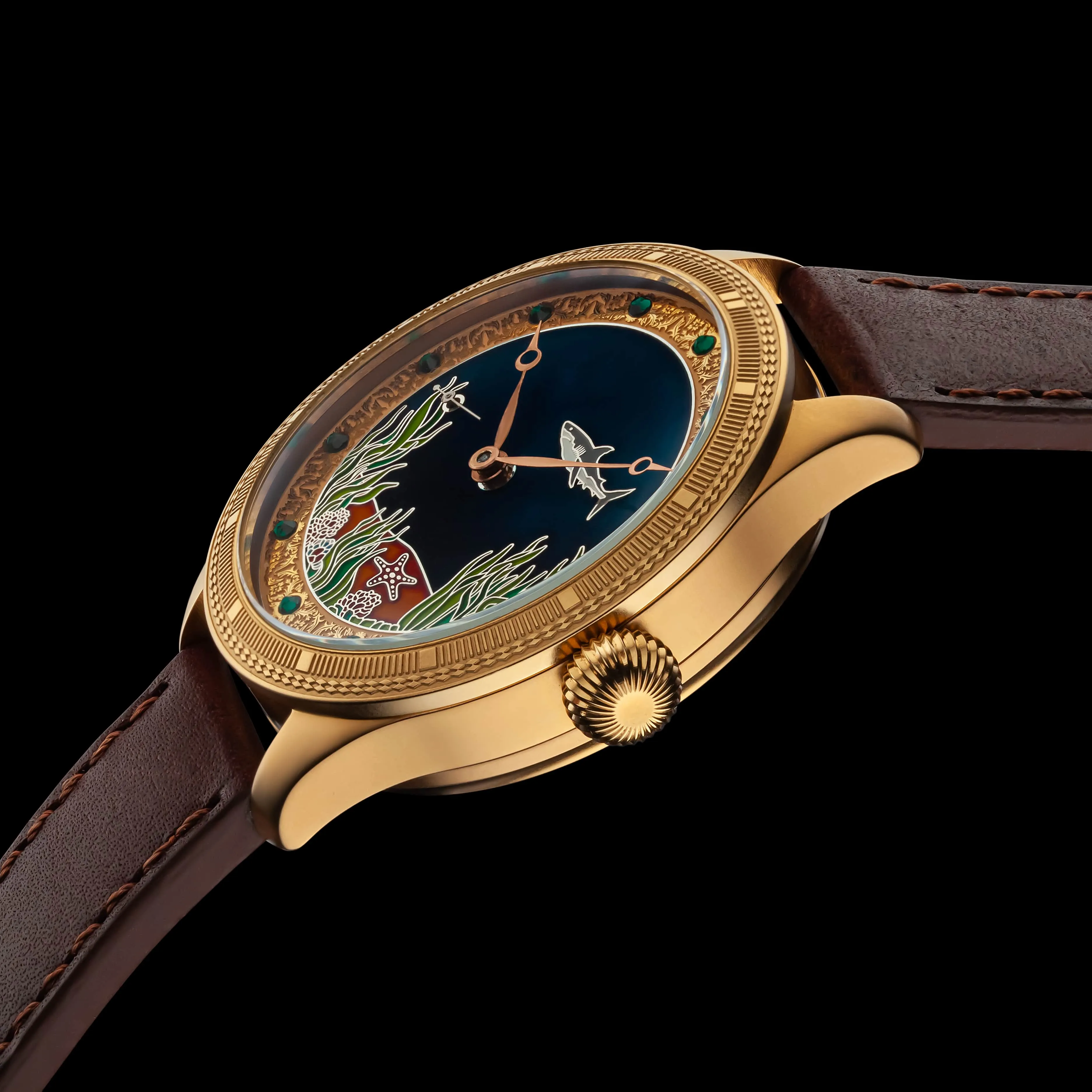 PRE-ORDER: NAUTILUS Exclusive Custom Made Unique Watch with Painted Dial