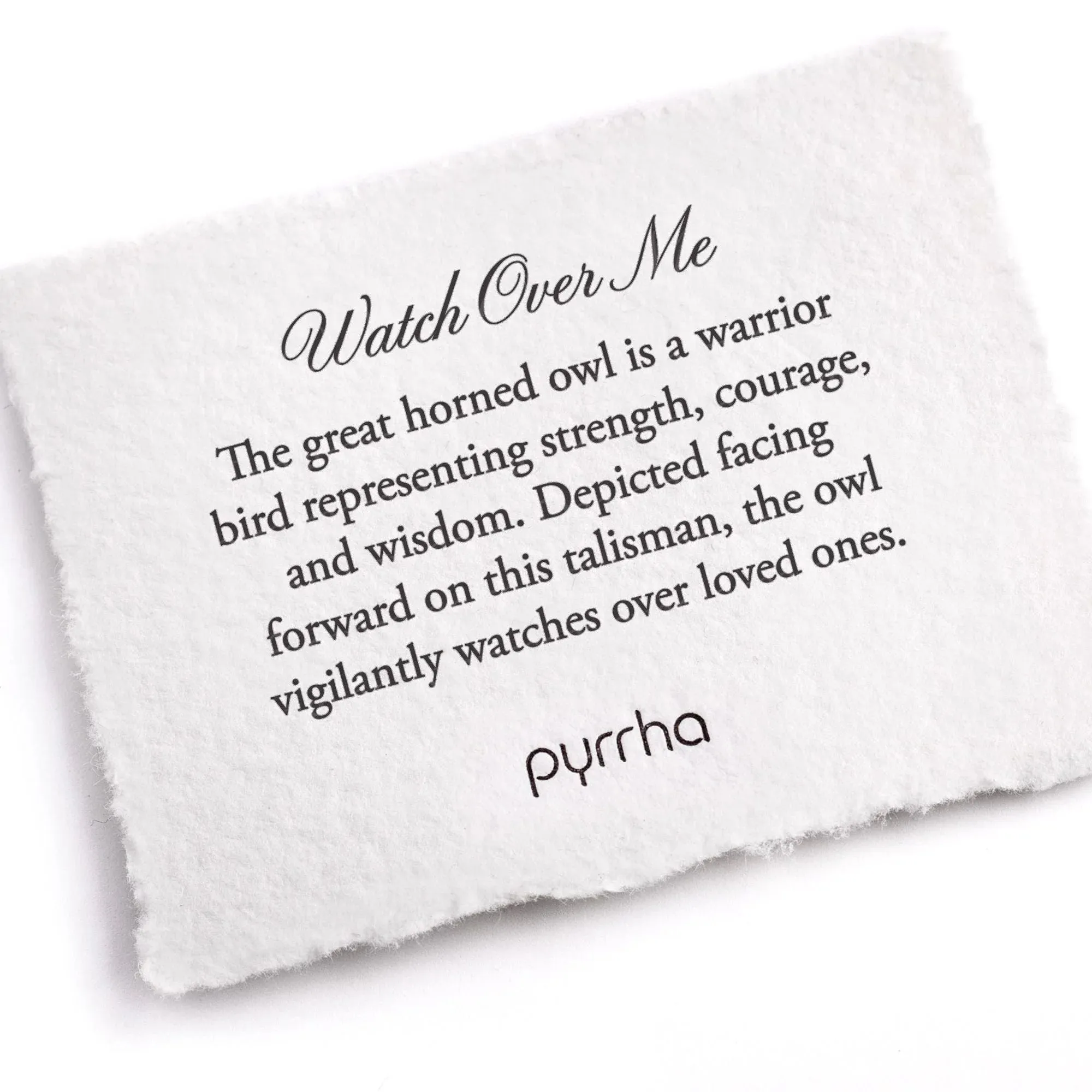 Pyrrha "Watch Over Me" Signet Ring