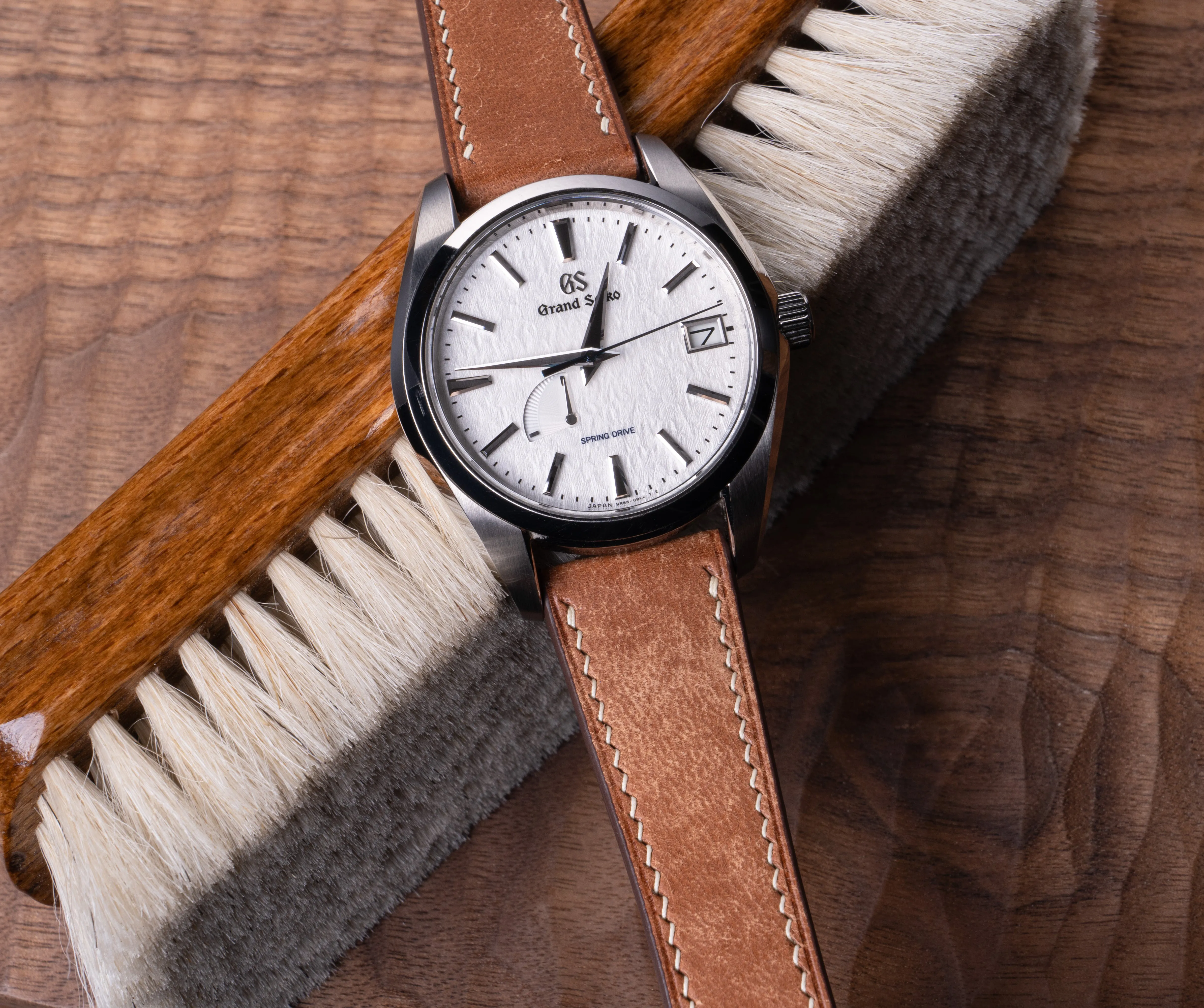 "Lagoon" Watch Strap in Maya // Whiskey