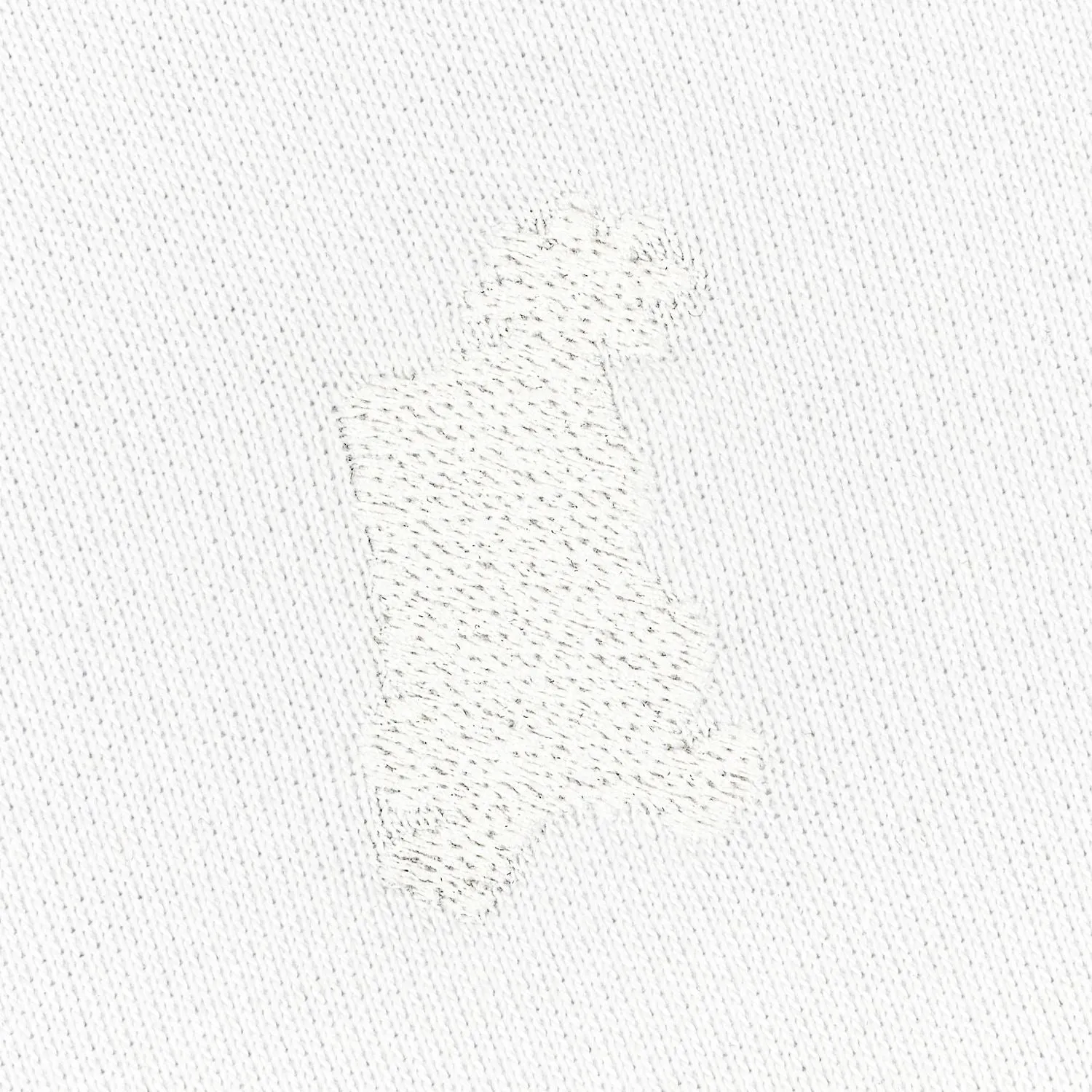 Racing Zip Hoodie - Bianco
