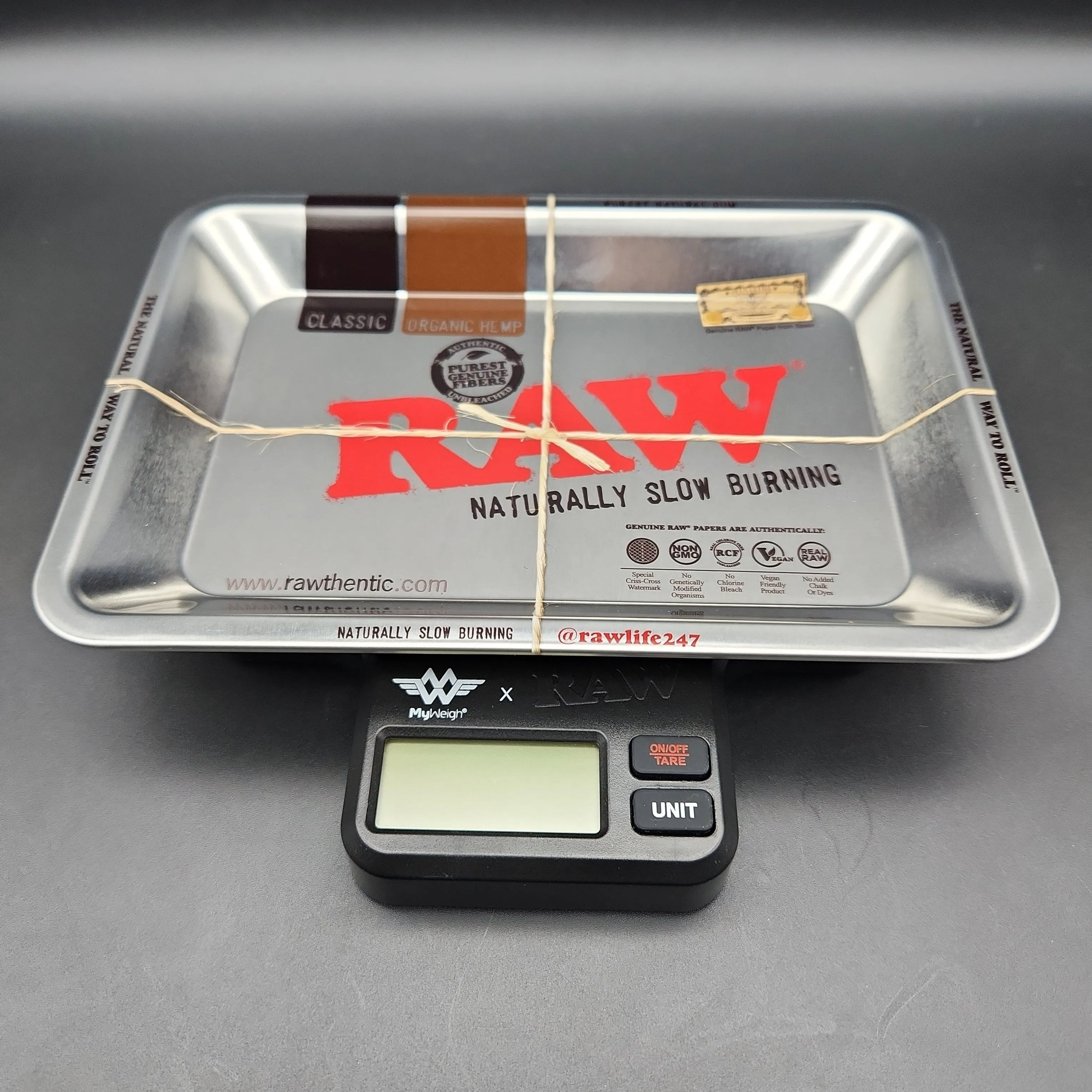 RAW X My Weigh Tray Scale | 1000g | Variable Precision