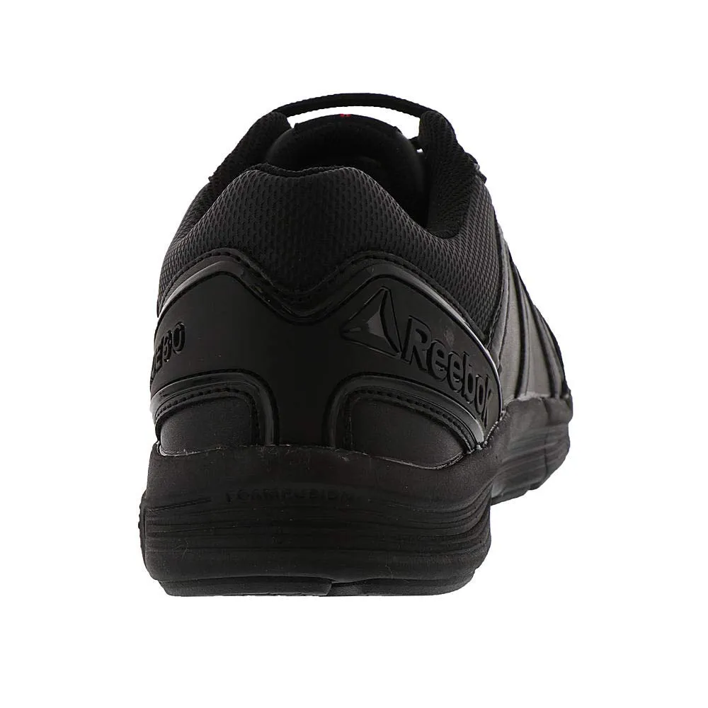 Reebok mens Guide Work Soft Toe Industrial Construction Shoe, Black, 12 US