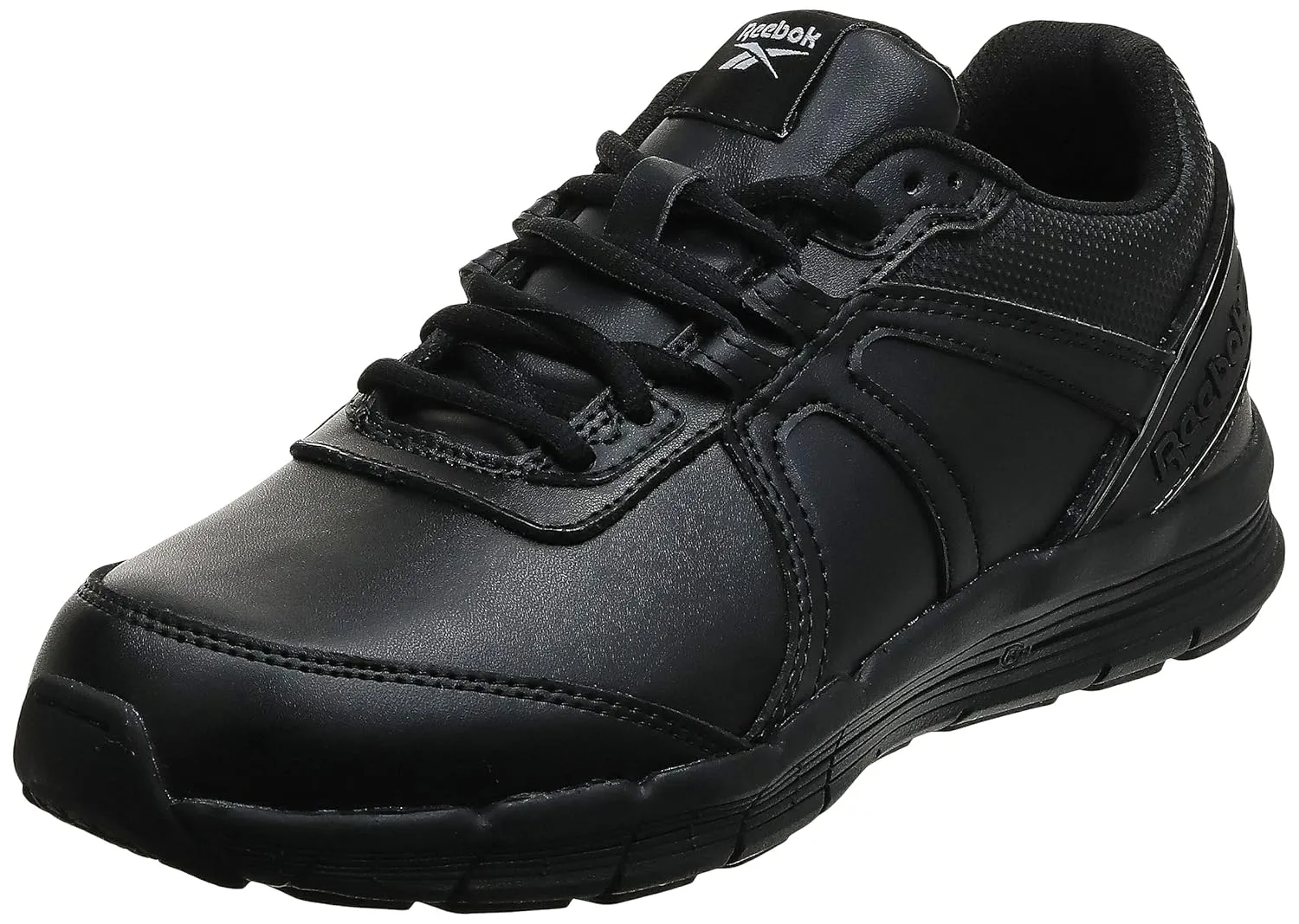 Reebok mens Guide Work Soft Toe Industrial Construction Shoe, Black, 12 US