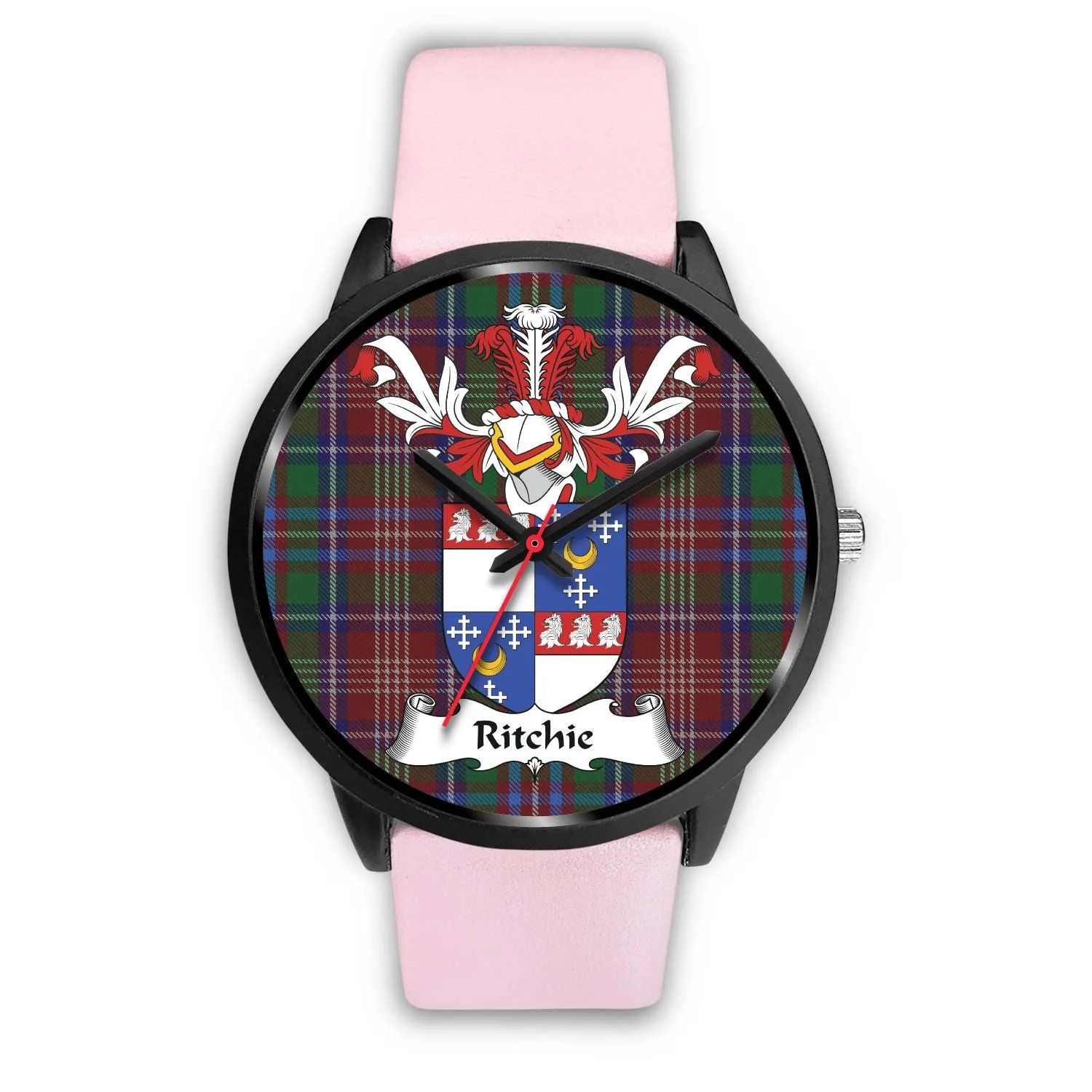 Ritchie Clan Badge Tartan Black Watch