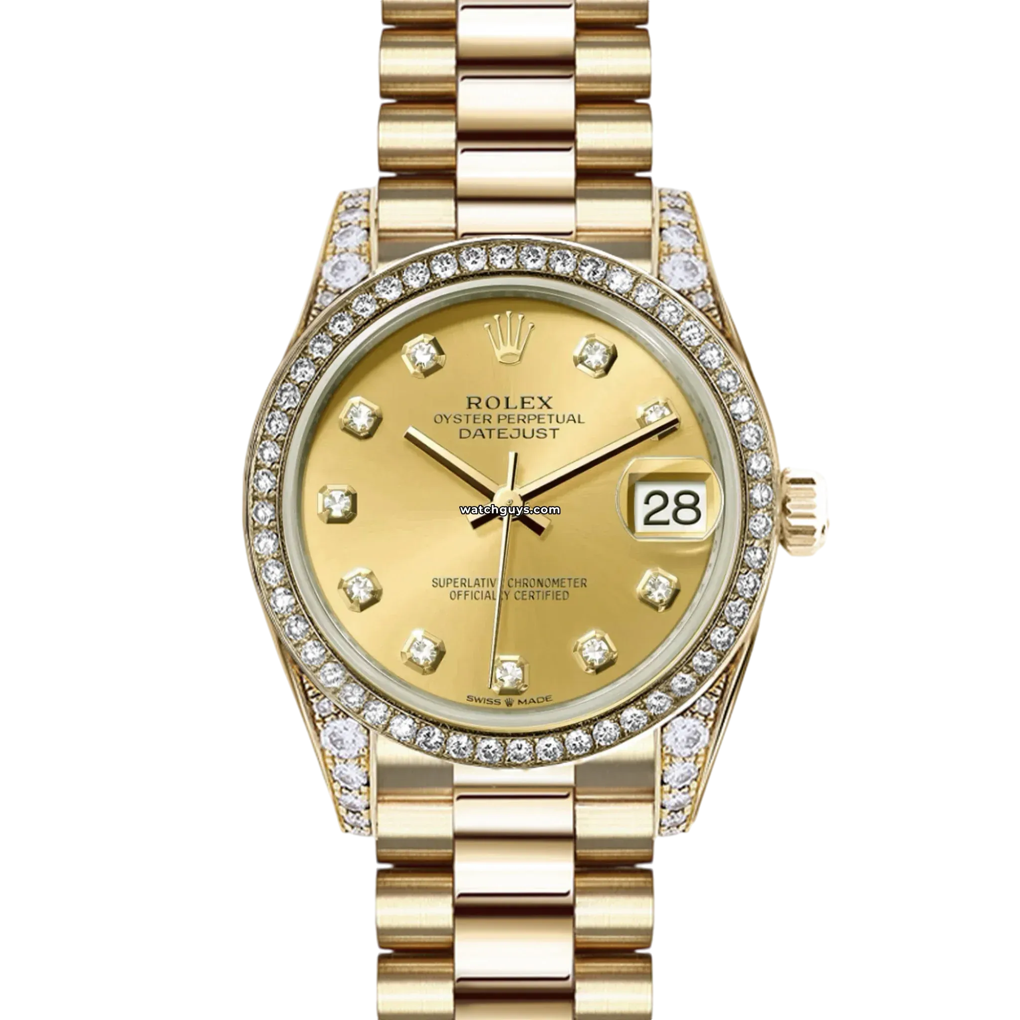Rolex Datejust 179158 Champagne Diamond