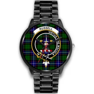 Russell Clan Badge Tartan Black Watch