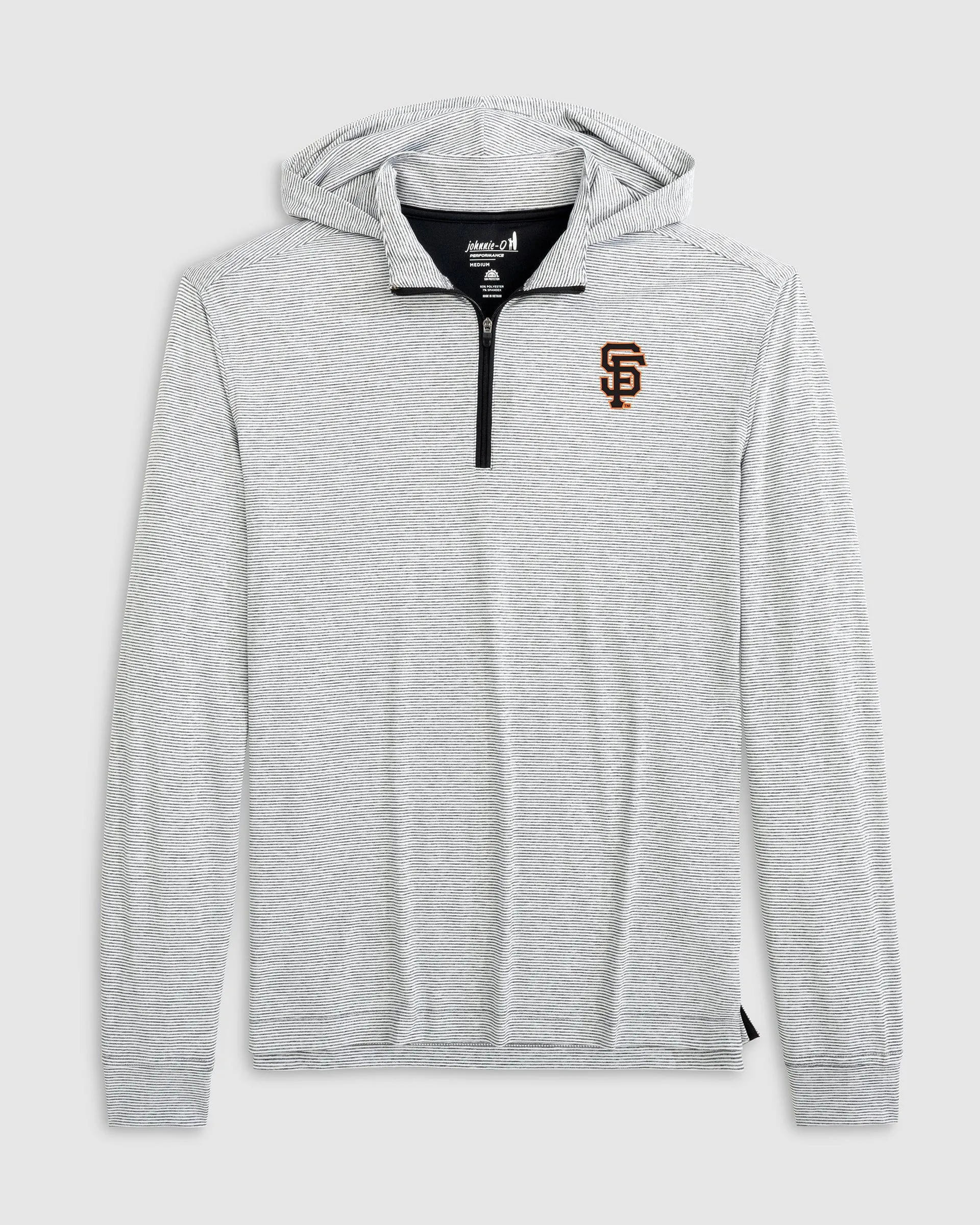 San Francisco Giants Hybrid Performance 1/4 Zip Hoodie