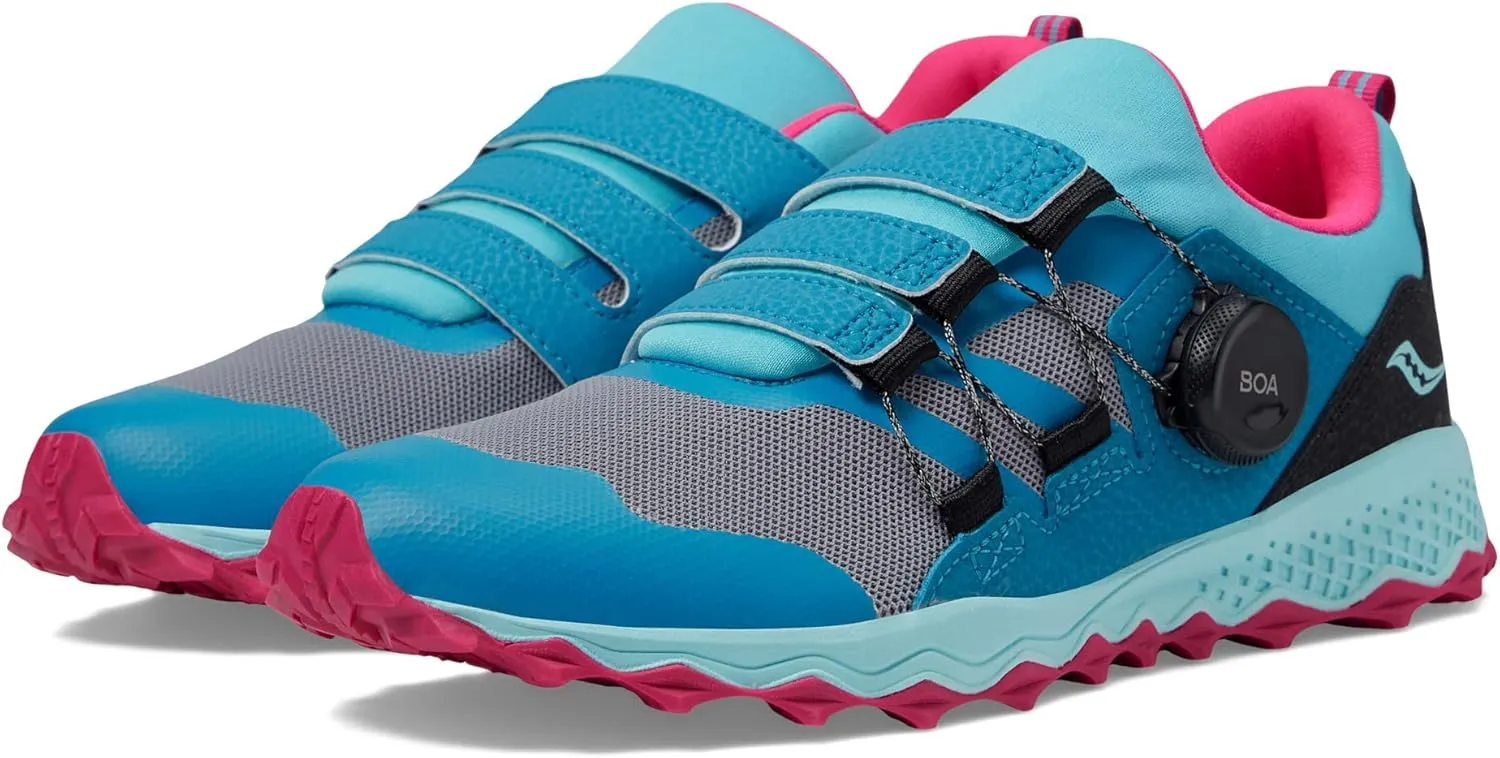 Saucony Unisex-Child Peregrine 12 Shield Boa Hiking Shoe