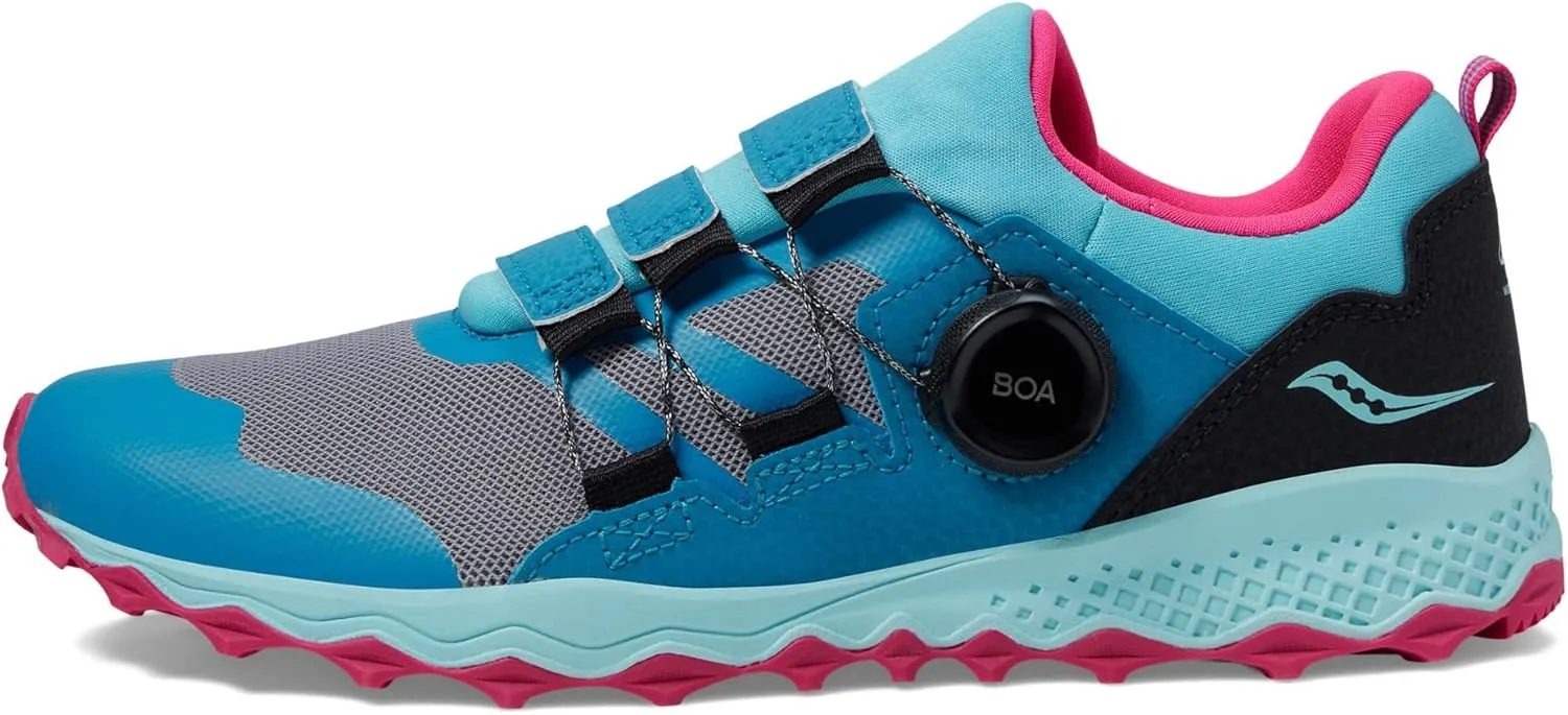 Saucony Unisex-Child Peregrine 12 Shield Boa Hiking Shoe